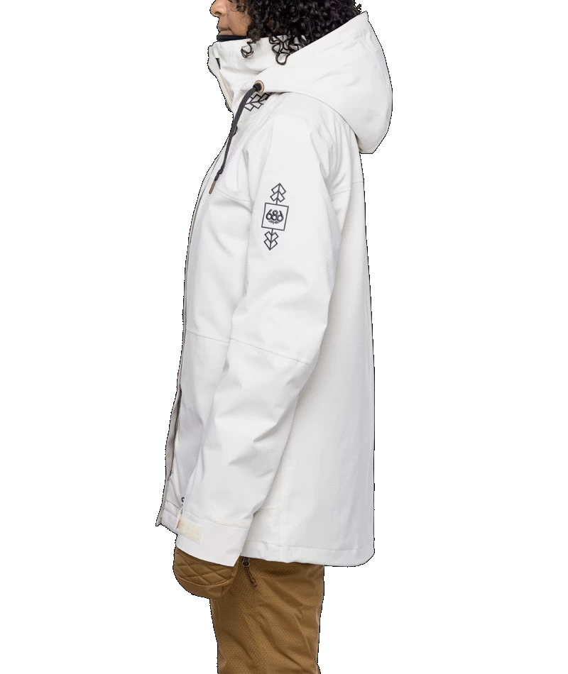 686 Women's SMARTY 3-in-1 Spellbound Jacket - Birch Geo Jacquard 5 686 Women's SMARTY 3-in-1 Spellbound Jacket - Birch Geo Jacquard - Image 3