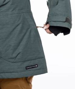 686 Women's Spirit Insulated Snow Jacket - Goblin Green Heather 30 686 Women's Spirit Insulated Snow Jacket - Goblin Green Heather -Premier Ski Shop large M2W306 GBGR A 12