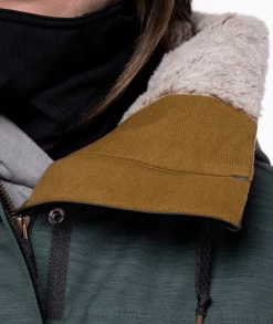 686 Women's Spirit Insulated Snow Jacket - Goblin Green Heather 23 686 Women's Spirit Insulated Snow Jacket - Goblin Green Heather -Premier Ski Shop large M2W306 GBGR A 4