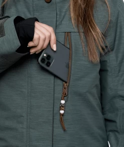 686 Women's Spirit Insulated Snow Jacket - Goblin Green Heather 28 686 Women's Spirit Insulated Snow Jacket - Goblin Green Heather -Premier Ski Shop large M2W306 GBGR A 9