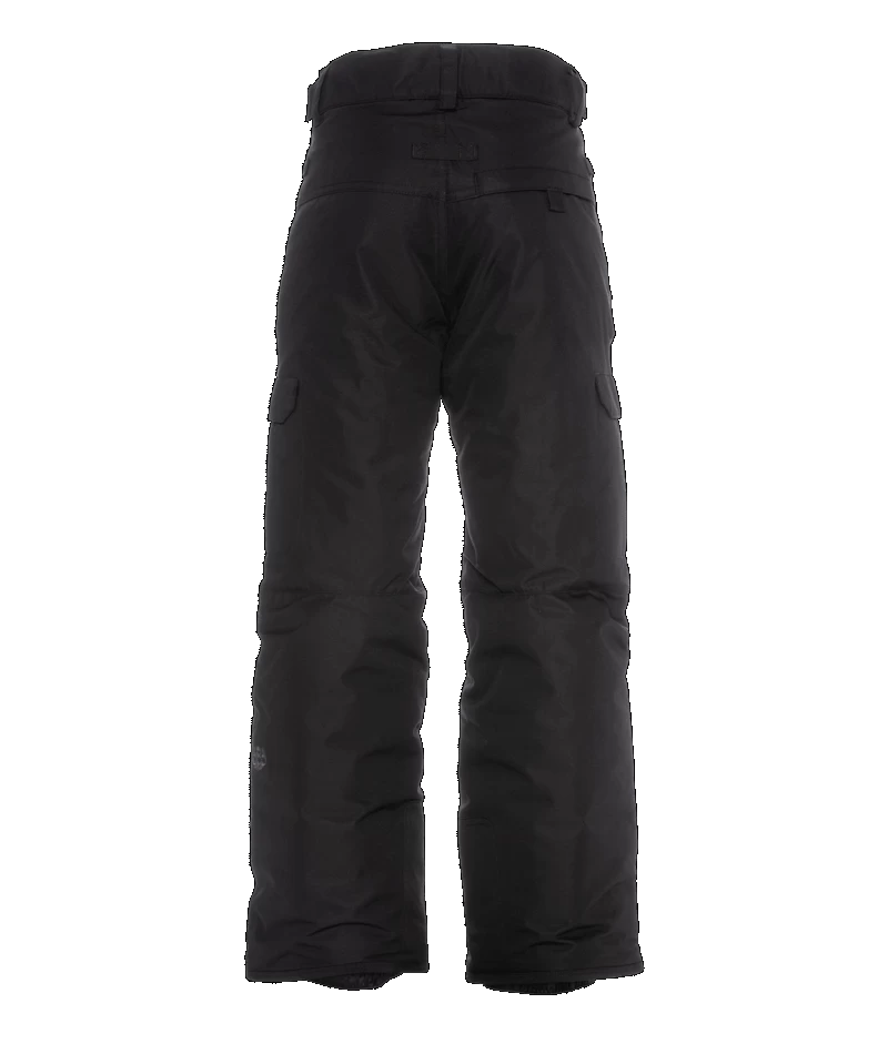 686 Boy's Infinity Cargo Insulated Pant - Black 4 686 Boy's Infinity Cargo Insulated Pant - Black - Image 2