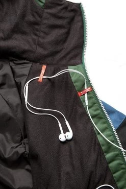 686 Men's Static Insulated Jacket - Pine Green Colorblock -Premier Ski Shop m1w115 pine 04