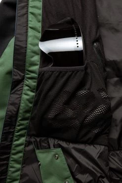 686 Men's Static Insulated Jacket - Pine Green Colorblock -Premier Ski Shop m1w115 pine 05