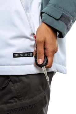 686 Women's Lightbeam Insulated Jacket - Goblin Blue ColorBlock -Premier Ski Shop m1w306 gobl 08