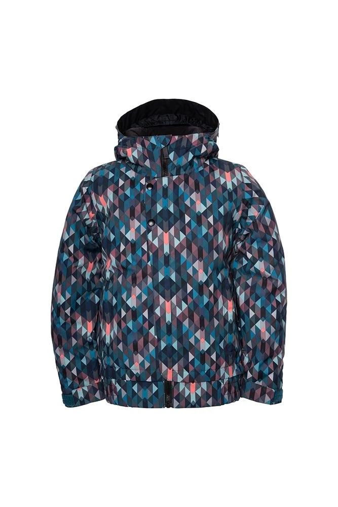 686 Girl's Daisy Insulated Jacket - Dark Lagoon Kaleidoscope 3 686 Girl's Daisy Insulated Jacket - Dark Lagoon Kaleidoscope