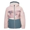 686 Girl's Athena Insulated Jacket - Himalayan Pink Colorblock