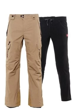 686 Men's Gore-Tex Smarty 3-in-1 Cargo Pant - Khaki