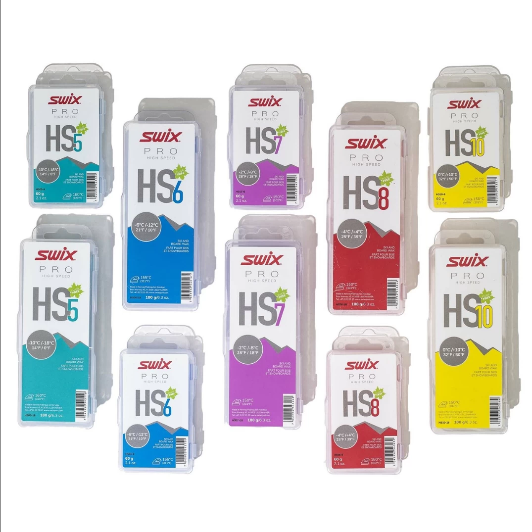 Swix HS8 Red, -4°C/+4°C, 60g Wax - Image 2